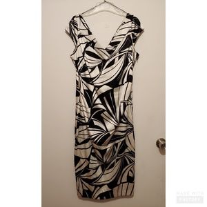 Black/White Cocktail Dress